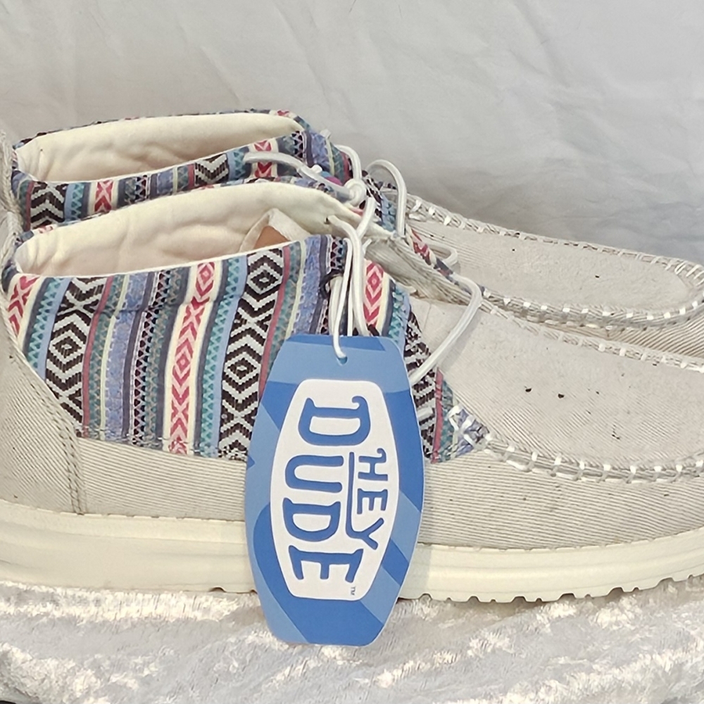 *NWT* Hey Dude "Wendy" Mid Boho Women's Sneakers - Picture 9 of 11